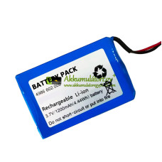 Csereakkumulátor a Eppendorf 4986-602.009 készülékhez Csereakkumulátor a Eppendorf 4986-602.009 készülékhez