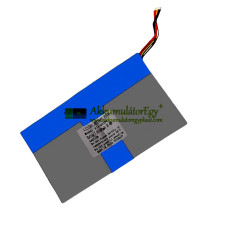 Csereakkumulátor a Iru Q15A X133 K14-N3350 7Buckles-7Lines készülékhez