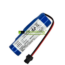 Csereakkumulátor a PLC 18650-1200mAh-3.7V készülékhez