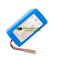 Csereakkumulátor a PLC CMICR18650F8-2500mAh-4S1P készülékhez