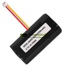 Csereakkumulátor a PLC D939-18650-1S2P készülékhez