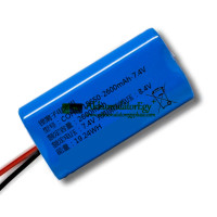 Csereakkumulátor a PLC HTK-18650-2600mAh-7.4V készülékhez