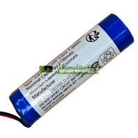 Csereakkumulátor a PLC ICR18650-22P készülékhez