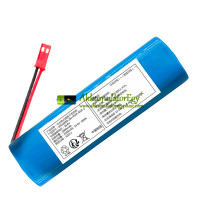 Csereakkumulátor a PLC ICR18650-26J-4S1P-AGX-2 készülékhez