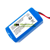 Csereakkumulátor a PLC ICR18650-4S1P-RVBAT850 készülékhez