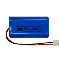Csereakkumulátor a PLC NCM18650-7.2V készülékhez