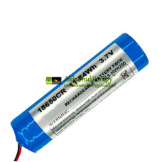Csereakkumulátor a PLC NLS-NVH200 18650CR készülékhez