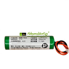 Csereakkumulátor a PLC PA-P1BW LICR18650C készülékhez