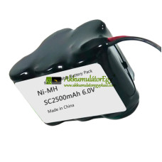 Csereakkumulátor a PLC SC2500mAh készülékhez