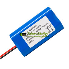 Csereakkumulátor a PLC TY-ICR18650-2S készülékhez