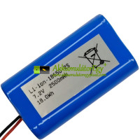 Csereakkumulátor a PLC Li-ion-18650-2S-hez Csereakkumulátor a PLC Li-ion-18650-2S-hez
