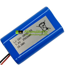 Csereakkumulátor a PLC Li-ion-18650-2S-hez