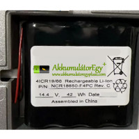 Csereakkumulátor a PLC REV.C NCR18650-F4PC-hez Csereakkumulátor a PLC REV.C NCR18650-F4PC-hez