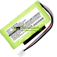 Csereakkumulátor a Shimpo BAT-DT315AP-ASSY Stroboscope DT-315A számára