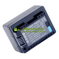 Csereakkumulátor: Canon M506 R706 BP-709 BP718 R66 HF M56 BP-718 R606