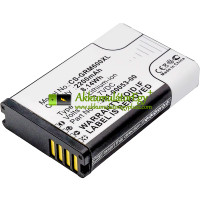 Csereakkumulátor Garmin Montana 80T 600T GPS 361-00053-00 650 600 készülékhez