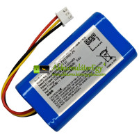 Csereakkumulátor PLC 7.2V 18650-2S(3100) számára