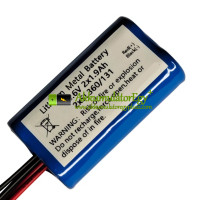 Csereakkumulátor PLC-hez 3,6V-2x1,9Ah 2xSL360-131