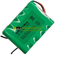 Csereakkumulátor PLC-hez AA2000mAh