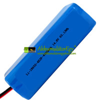 Csereakkumulátor PLC-hez ES-750 Li-18650-4S2P-4400mAh