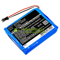Extech BATT-74V Ms6100 Ms6060 MS6000 Ms6200 csereakkumulátor