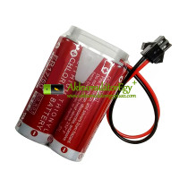 PLC 50750-1018 SM-Plug ER1750 MD500N ER17/50 csereakkumulátor