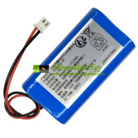 PLC ICR18650-2P csereakkumulátor