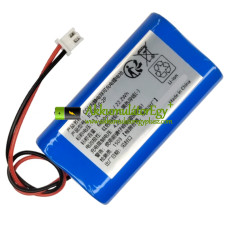 PLC ICR18650-2P csereakkumulátor