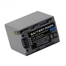 Akkumulátor a Sony HDR-HC HDR-SR HDR-UX HDR-XR sorozat 2400mAh