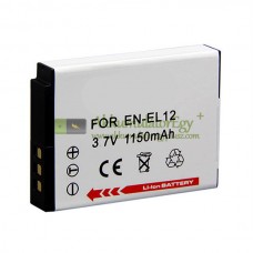 Akkumulátor Nikon ENEL12 ENEL12 S1200pj AW100 S8200 S6200 S1000PJ S1100PJ
