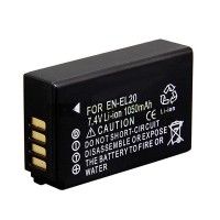 Akkumulátor Nikon EN-EL20 EL20 Coolpix A J1 J2 J3 S1 AW1 V3 1050mAh