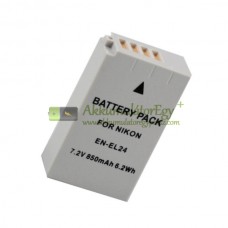 Akkumulátor Nikon EN-EL24 el24 1 J5 1J5 850mAh