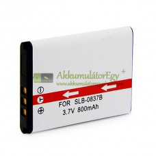 Akkumulátor Samsung SLB-0837B NV8 NV10 NV15 NV20 L70 L83T L301 800mAh