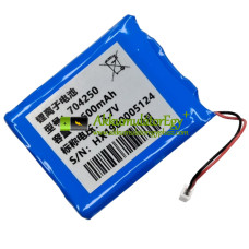 Csereakkumulátor PLC CODER-F900 704250-hez