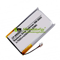 Csereakkumulátor Sony NW-S603 MP3 Walkman US342243 NW-S605 készülékhez Csereakkumulátor Sony NW-S603 MP3 Walkman US342243 NW-S605 készülékhez