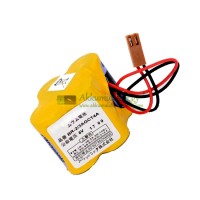 Akkumulátor a FANUC A98L-0031-0025 A06B-6114-K504 6V Brown Connector