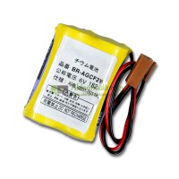 Akkumulátor a FANUC BR-AGCF2W A98L-0031-0011 # L A06B-6093-K001 Brown Connector