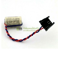 Akkumulátor a PLC CR14250SE 1747-BA 1769-BA 3V Fekete csatlakozó
